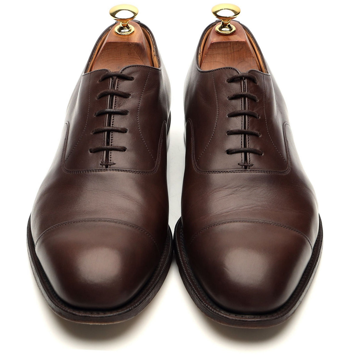 &#39;Consul&#39; Brown Leather Oxford UK 8.5 G