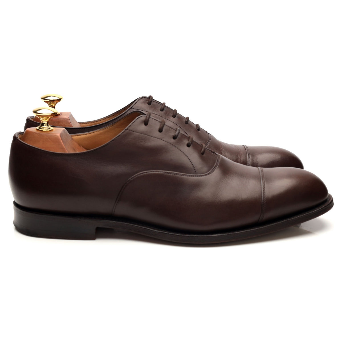 &#39;Consul&#39; Brown Leather Oxford UK 8.5 G