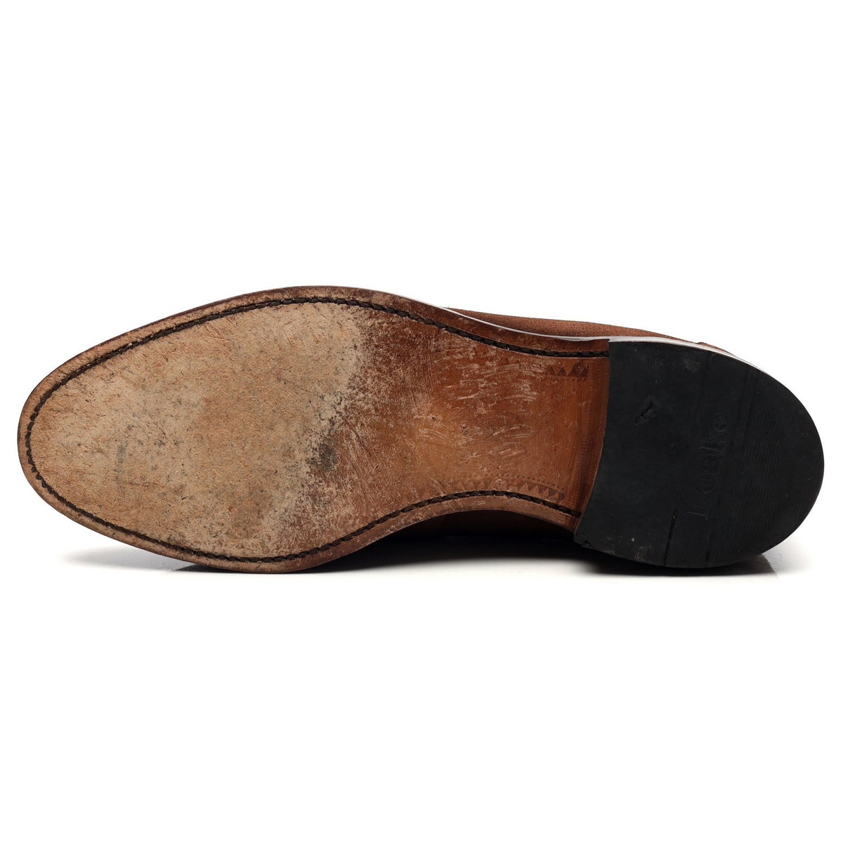 &#39;Imperial&#39; Brown Suede Loafers UK 8.5 F