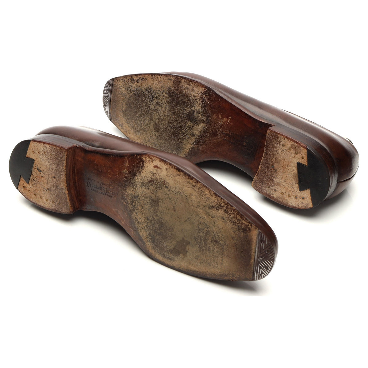 &#39;Weymouth&#39; Dark Brown Leather Wholecut Oxford UK 6 E