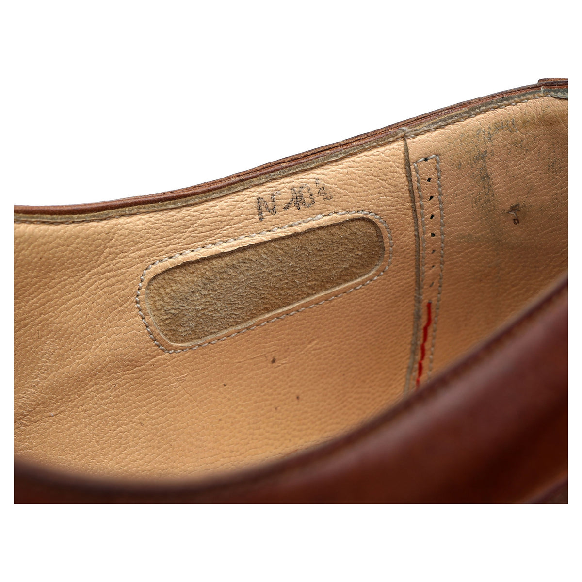 &#39;Singapore&#39; Ravello Brown Cigar Cordovan Leather Split Toe Derby UK 10.5