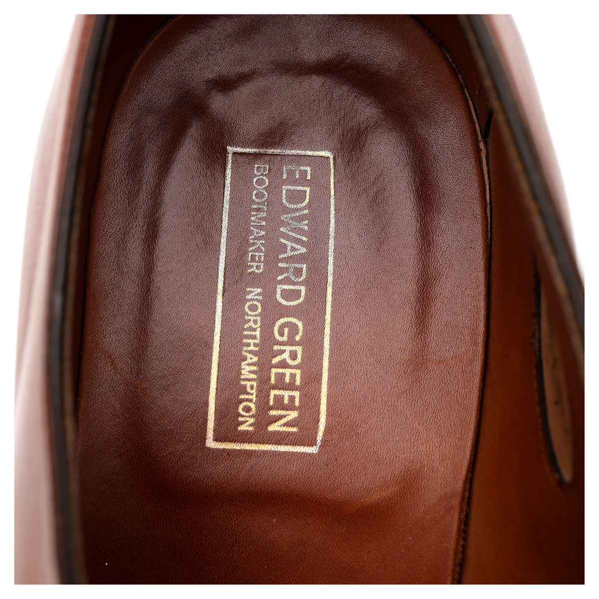 &#39;Chelsea&#39; Tan Brown Leather Oxford UK 8 F