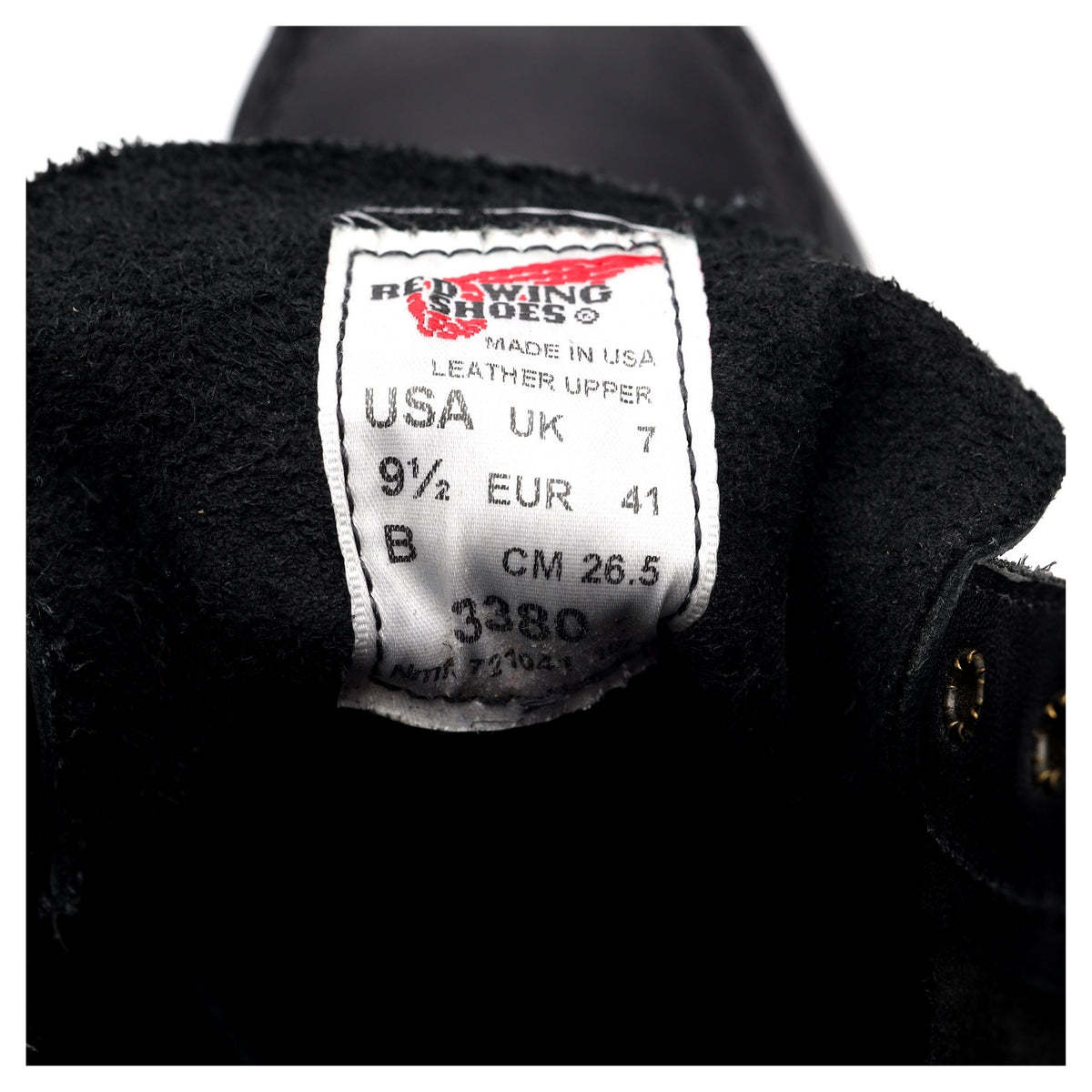 Women&#39;s &#39;3380&#39; Black Leather Moc Toe Boots UK 7 US 9.5 B