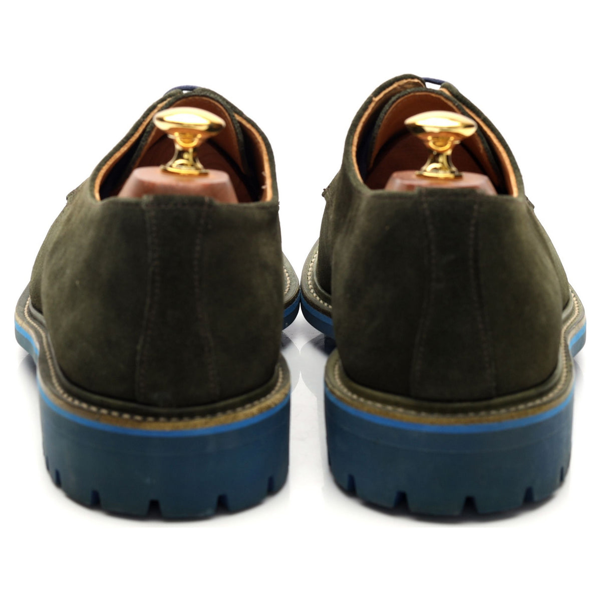 Mark McNairy Green Suede Derby UK 9.5