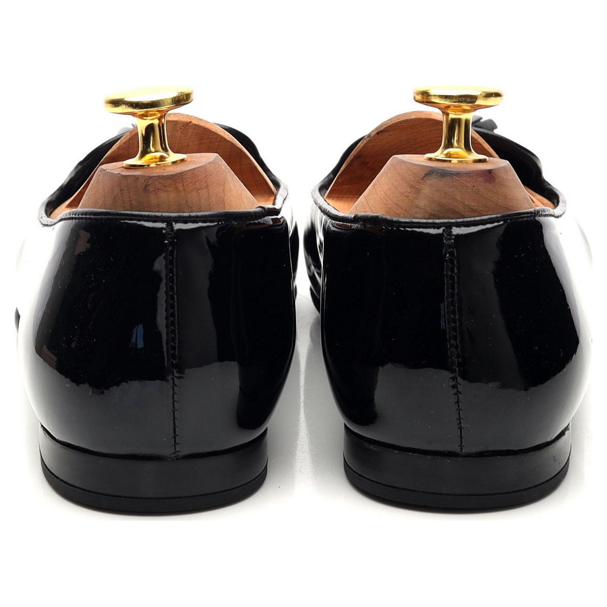 Women&#39;s &#39;Nina&#39; Black Patent Leather Tassel Loafers UK 4 EU 37