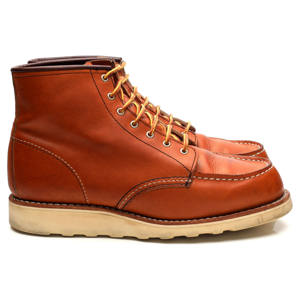 Women&#39;s &#39;3375&#39; Tan Brown Leather Moc Toe UK 7 US 9.5 B