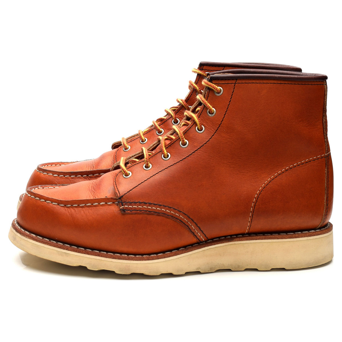 Women&#39;s &#39;3375&#39; Tan Brown Leather Moc Toe UK 7 US 9.5 B