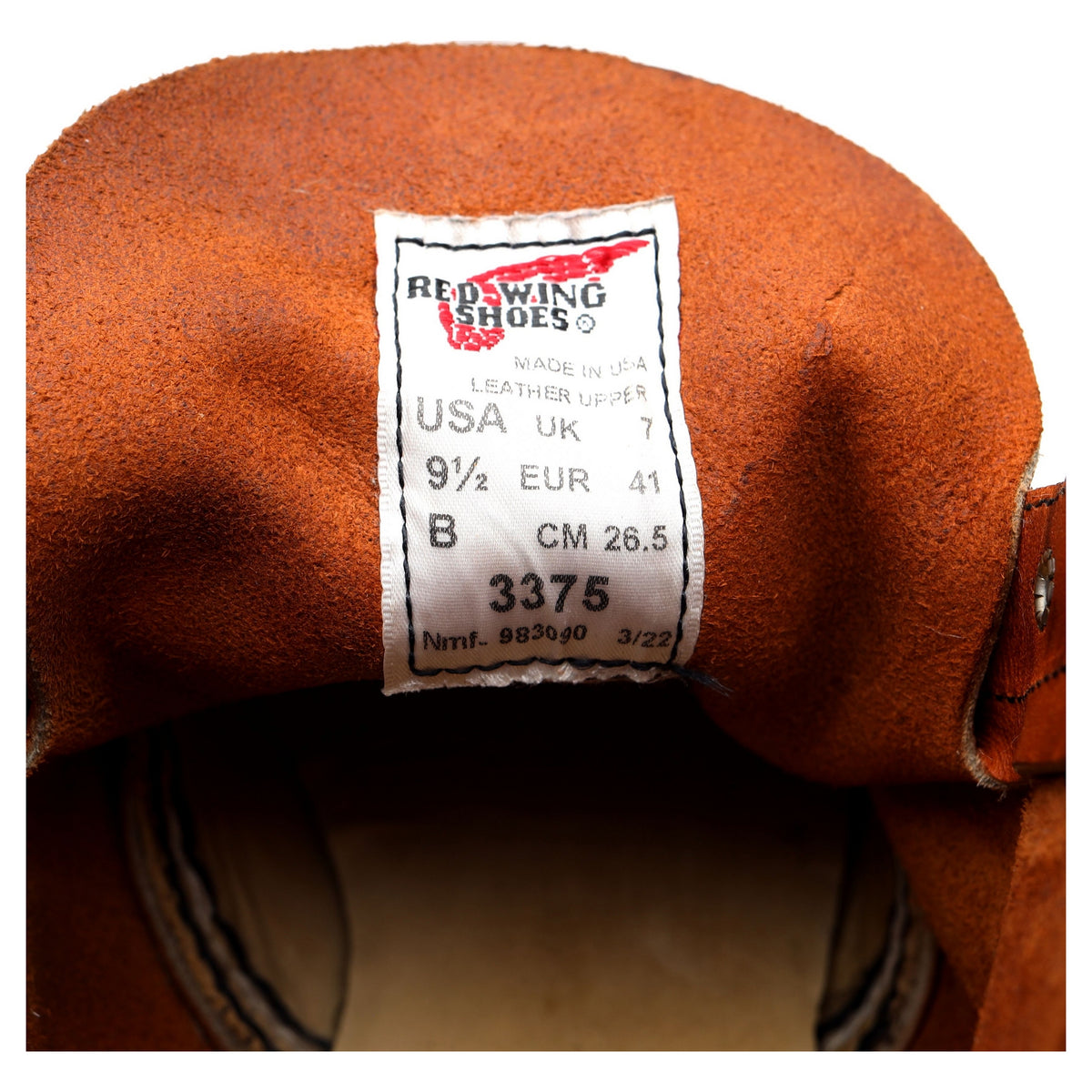 Women&#39;s &#39;3375&#39; Tan Brown Leather Moc Toe UK 7 US 9.5 B