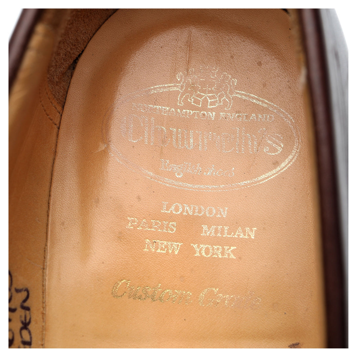 &#39;Elveden&#39; Dark Brown Leather Loafers UK 9 F