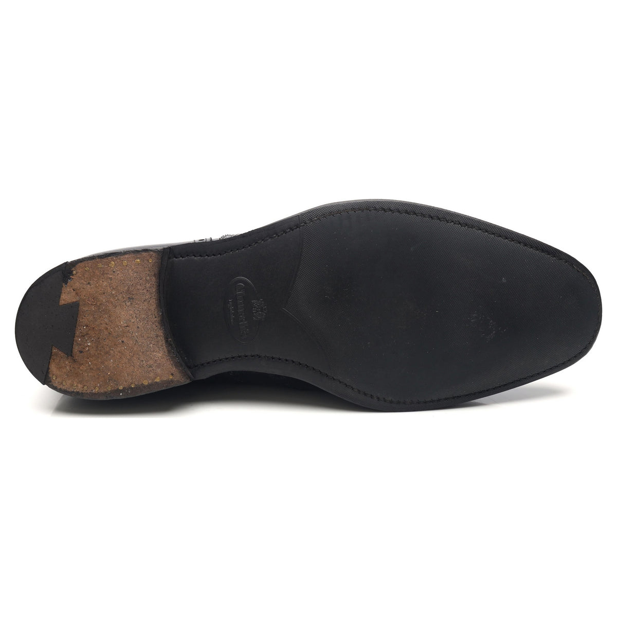 &#39;Chetwynd&#39; Black Leather Brogues UK 11 G
