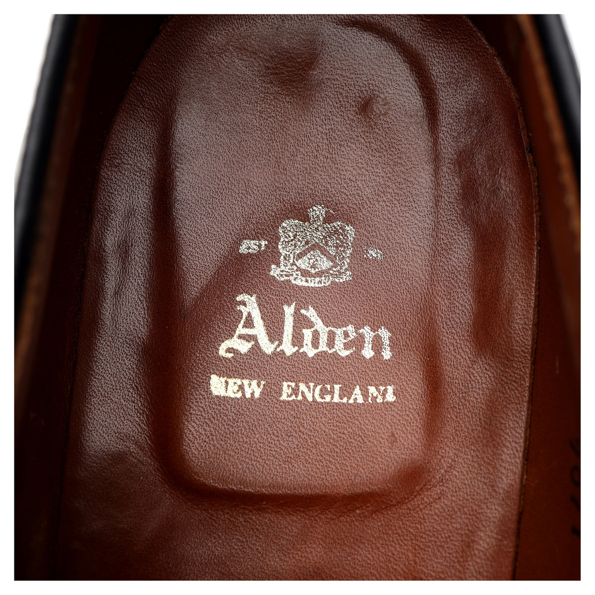 &#39;9071&#39; Black Cordovan Leather Oxford UK 11 US 12 D