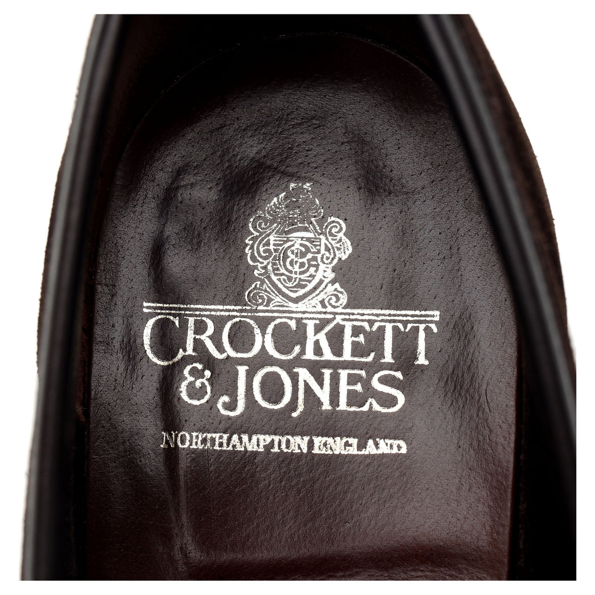&#39;Teign&#39; Dark Brown Suede Loafers UK 8.5 E
