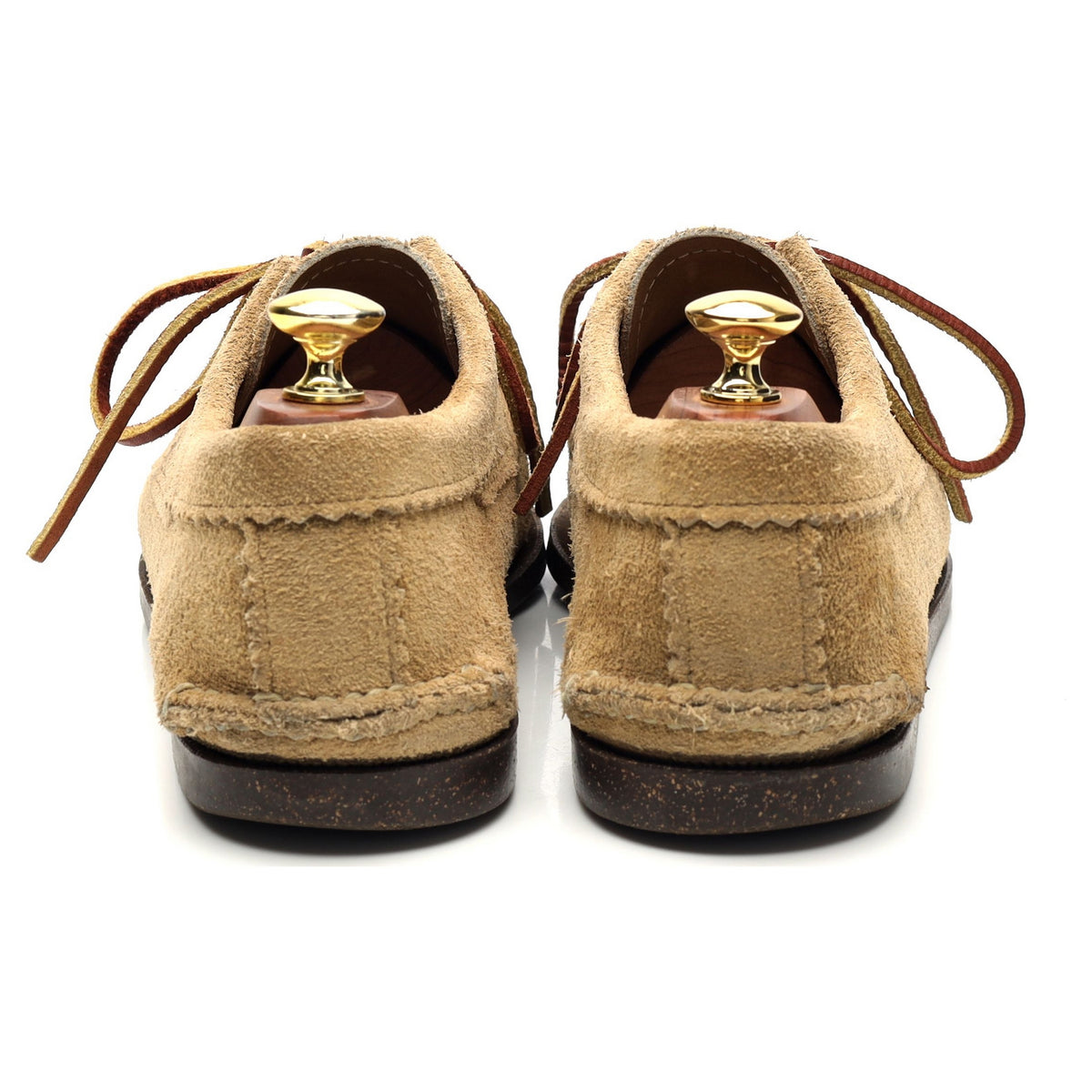 Derby à franges en daim sable « Blucher Moccasin » pointure UK 8 US 9 E
