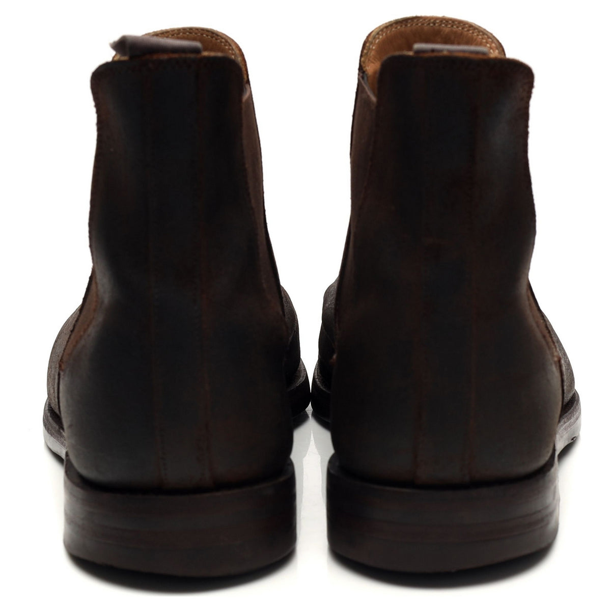 &#39;Chelsea 5&#39; Dark Brown Rough-Out Suede Chelsea Boots UK 9.5 E
