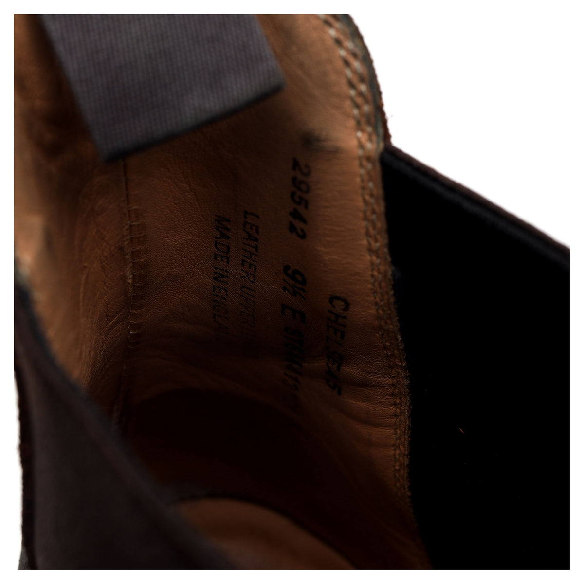 &#39;Chelsea 5&#39; Dark Brown Rough-Out Suede Chelsea Boots UK 9.5 E