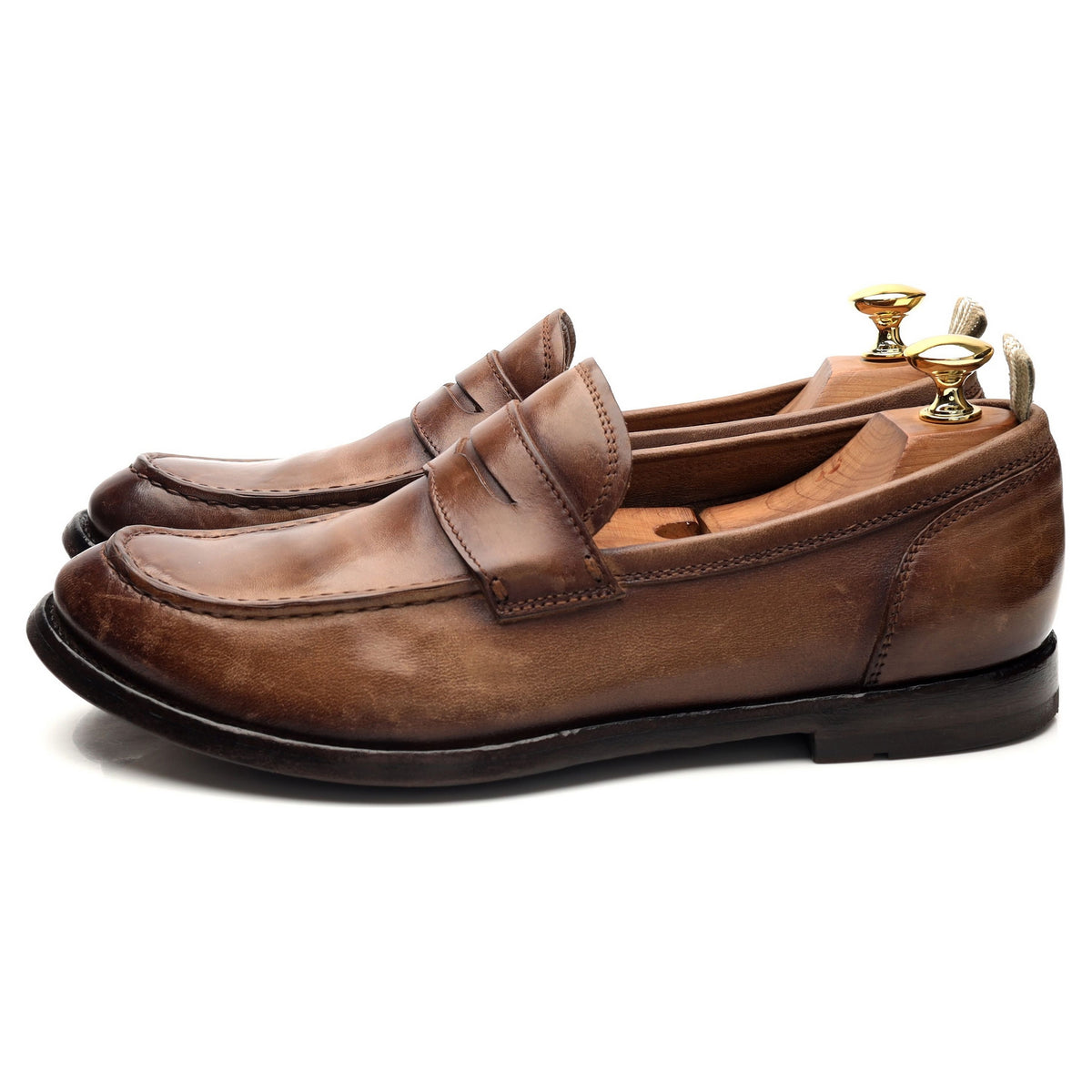 Mocassins en cuir marron « Anatomia » pointure UK 5,5 EU 39,5
