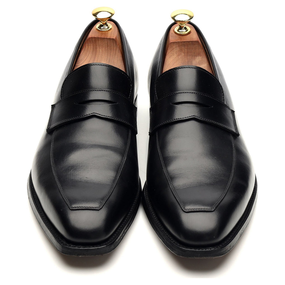 Mocassins en cuir noir « Merton » pointure UK 8,5 E