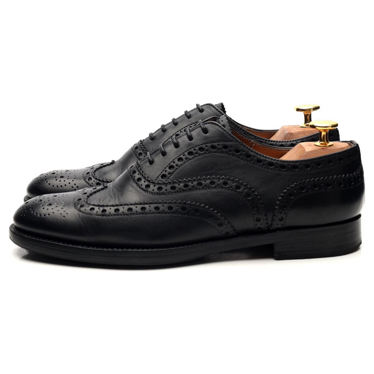 Women&#39;s &#39;Burwood&#39; Black Leather Oxford Brogues UK 5.5 EU 38.5