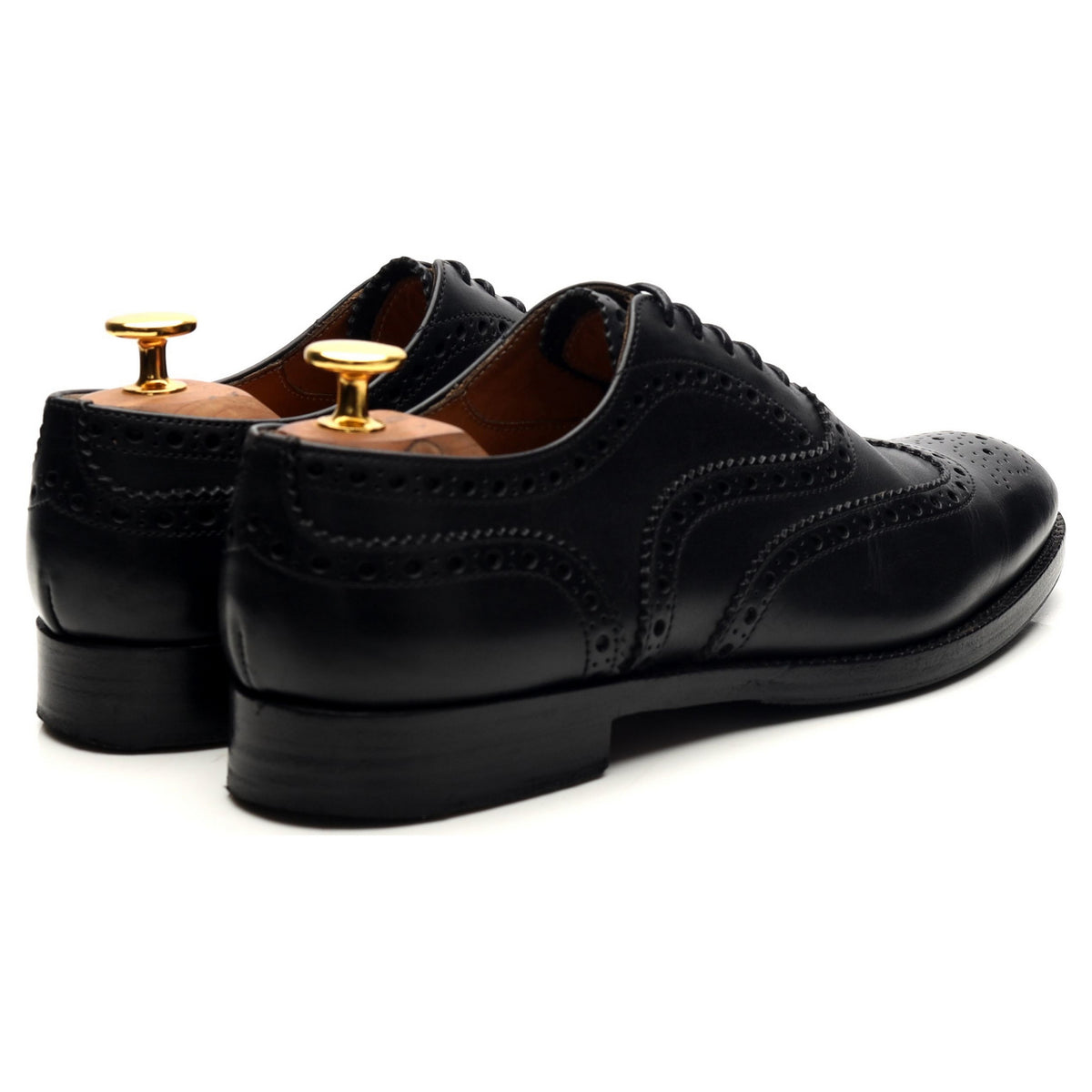 Women&#39;s &#39;Burwood&#39; Black Leather Oxford Brogues UK 5.5 EU 38.5