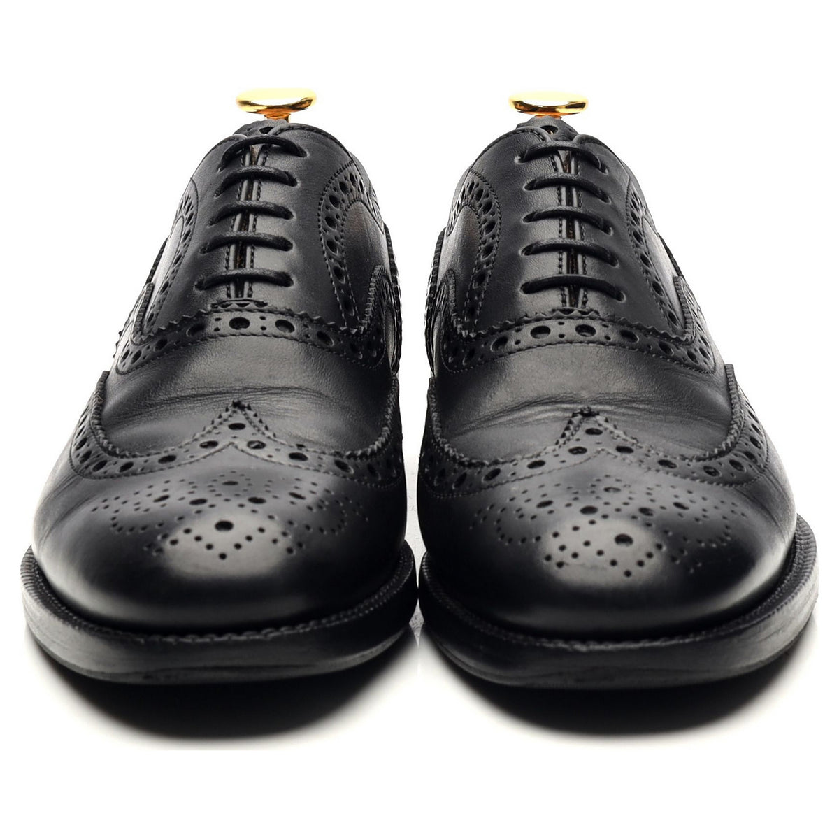 Women&#39;s &#39;Burwood&#39; Black Leather Oxford Brogues UK 5.5 EU 38.5