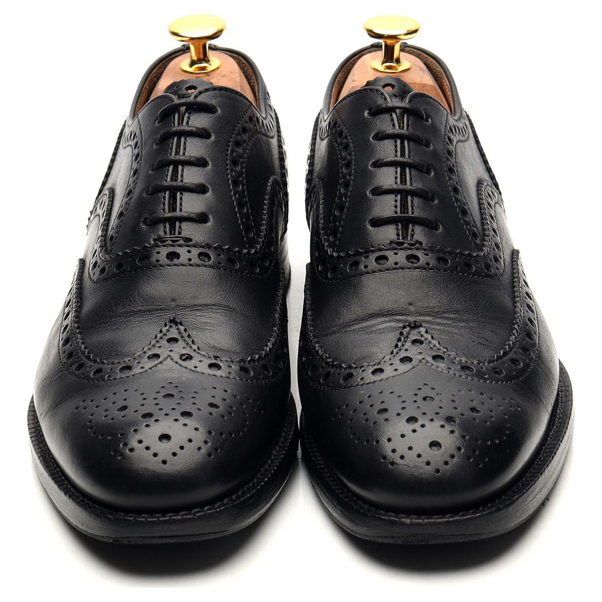 Women&#39;s &#39;Burwood&#39; Black Leather Oxford Brogues UK 5.5 EU 38.5