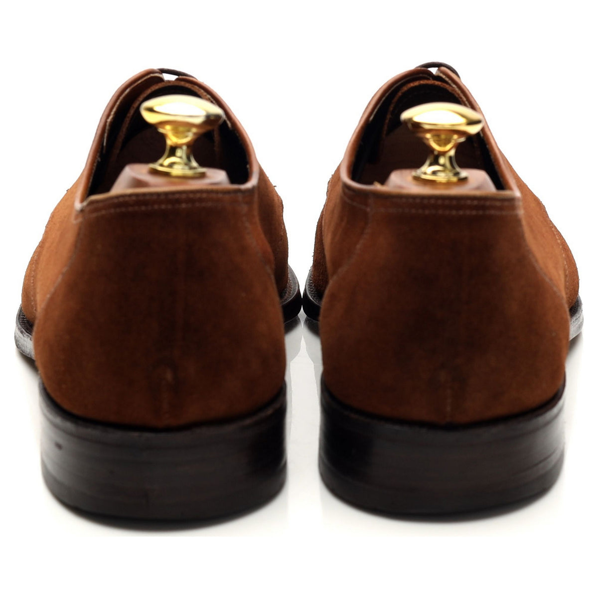 Snuff Brown Suede Derby UK 9.5 E