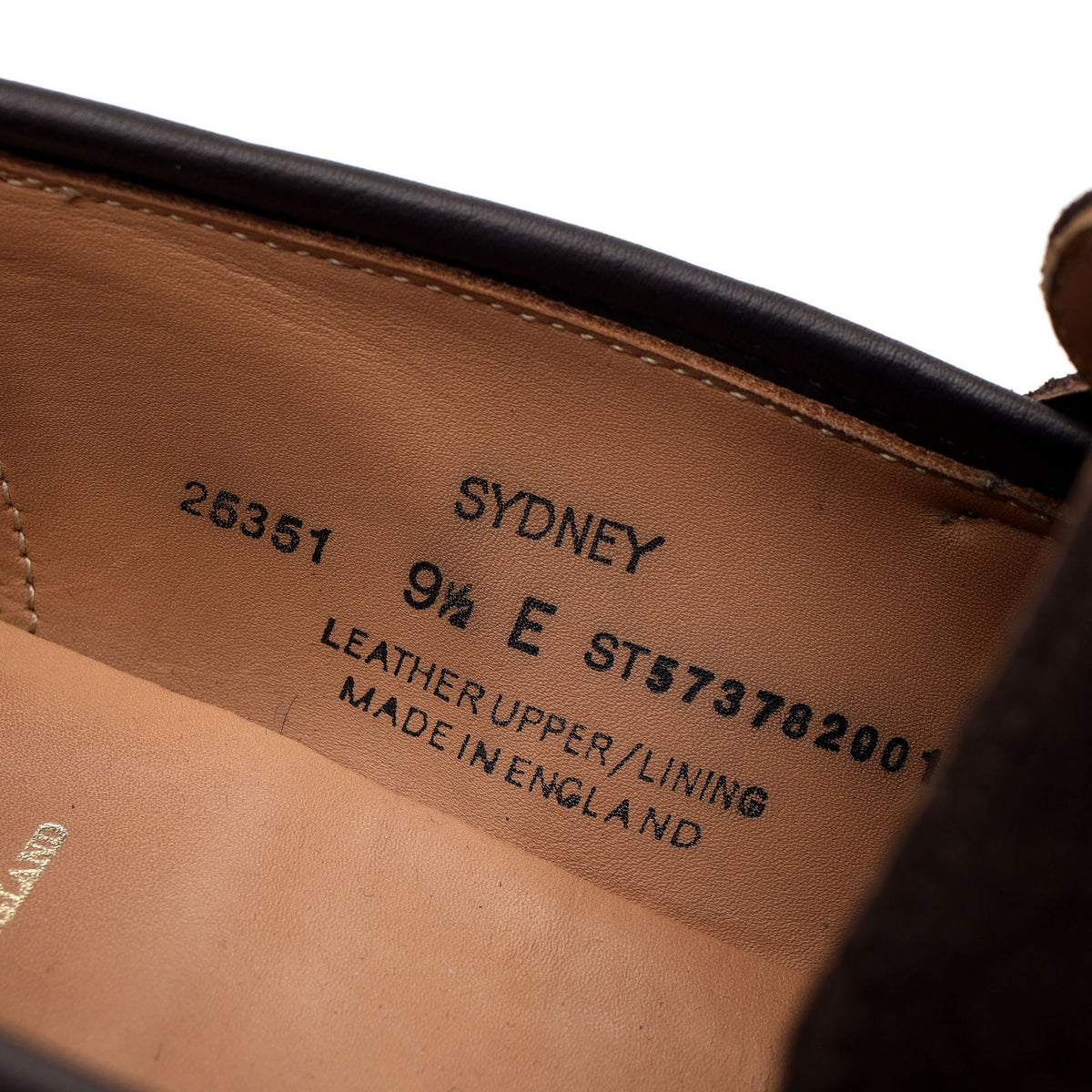 &#39;Sydney&#39; Dark Brown Suede Loafers UK 9.5 E