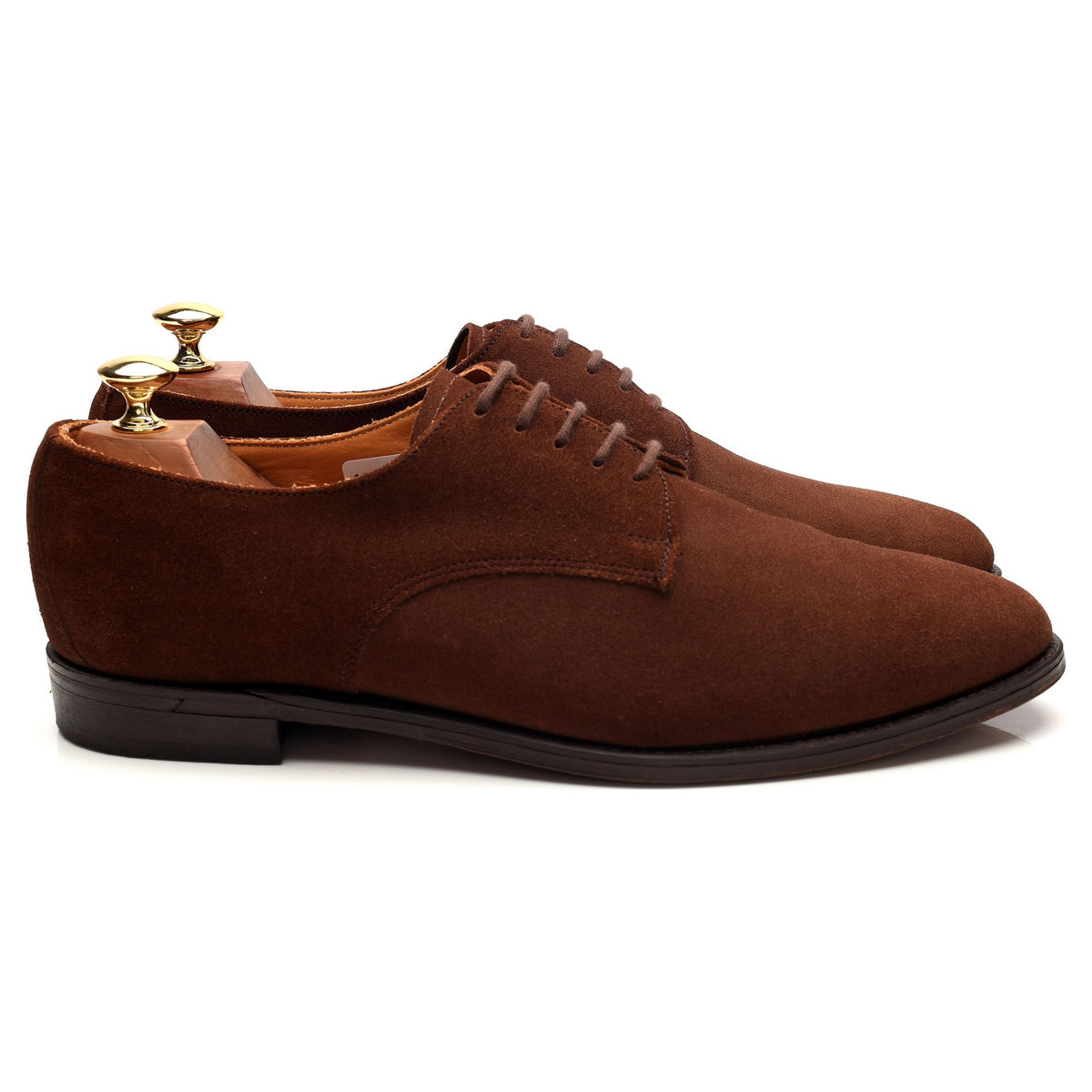 &#39;261&#39; Snuff Brown Suede Derby UK 9.5