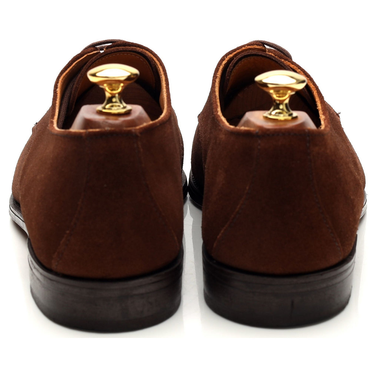 &#39;261&#39; Snuff Brown Suede Derby UK 9.5