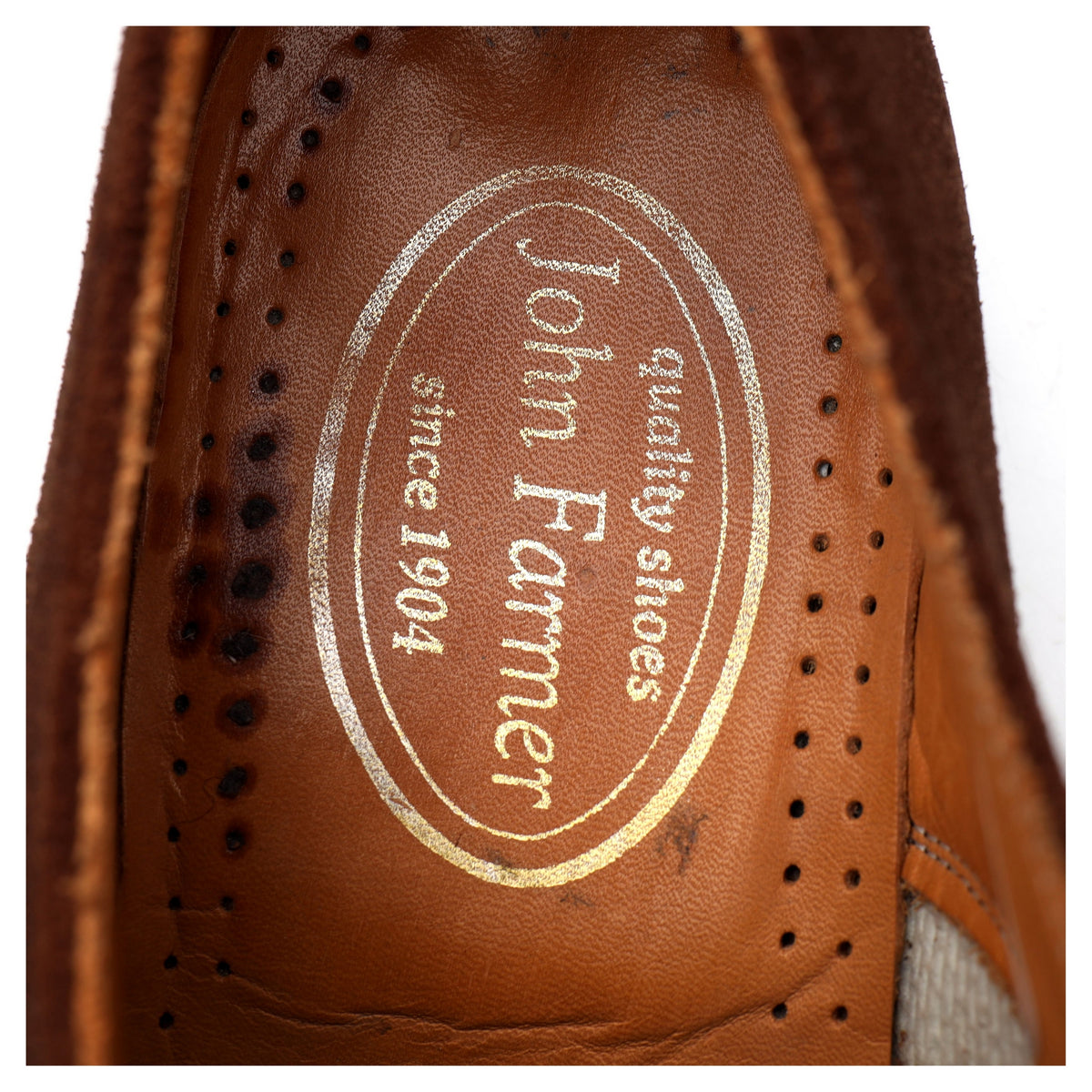 &#39;261&#39; Snuff Brown Suede Derby UK 9.5