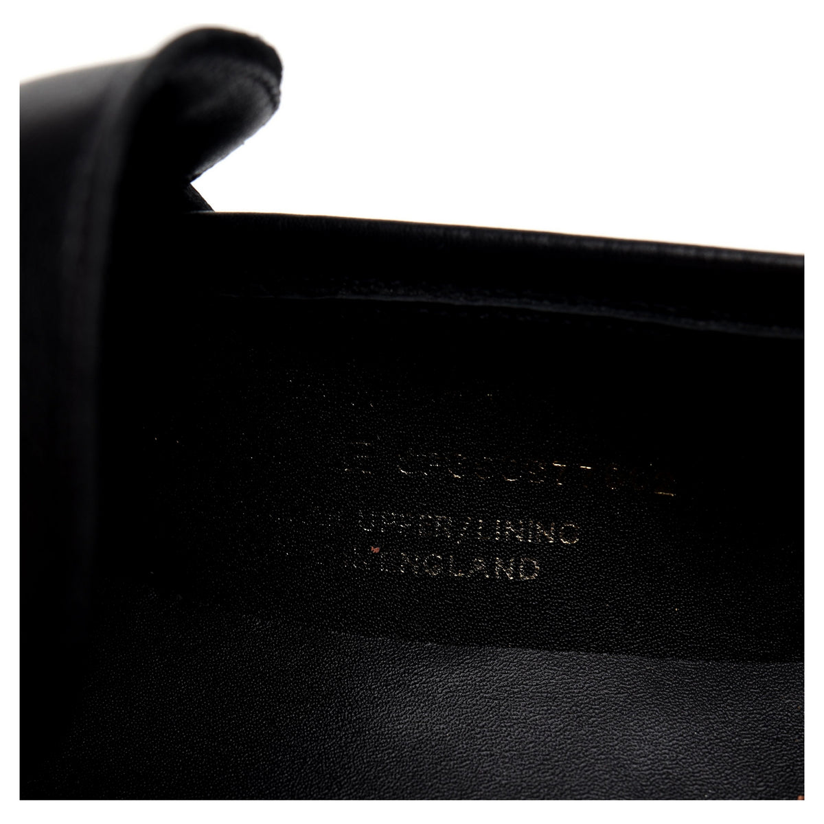 &#39;Brandon&#39; Black Leather Loafers UK 10 E