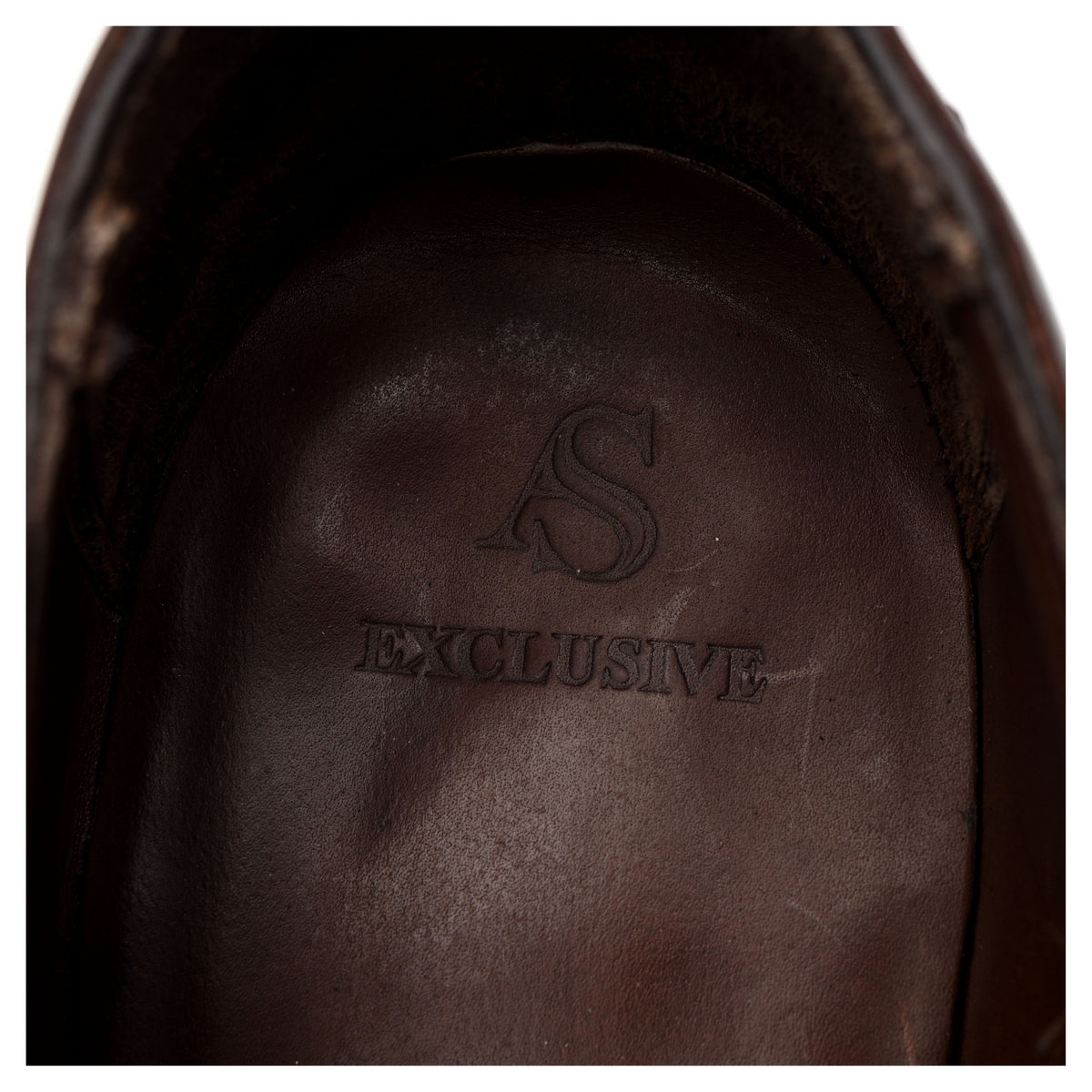 &#39;Ramsey&#39; Dark Brown Leather Double Monk Strap UK 12 F