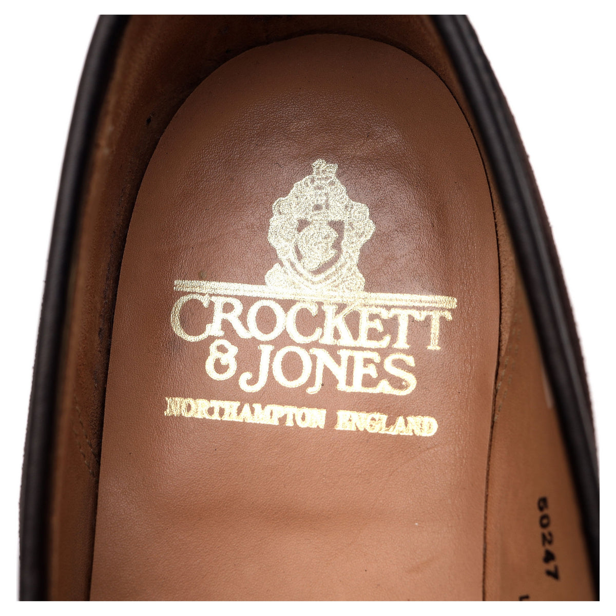 &#39;Concord&#39; Dark Brown Suede Loafers UK 10 E