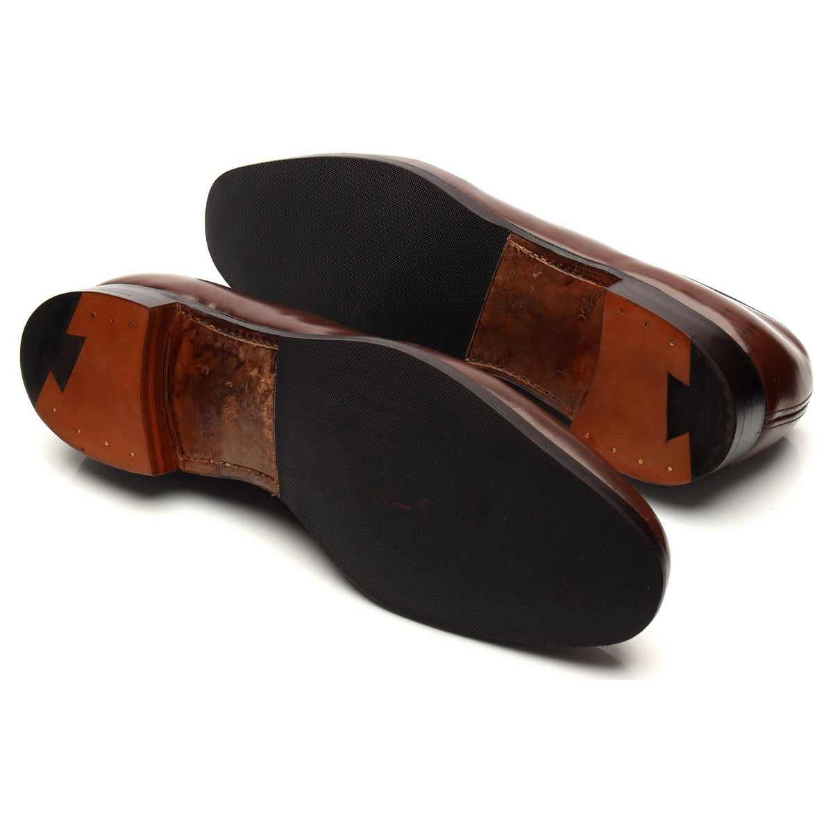 &#39;New Yorker&#39; Brown Leather Wholecut Oxford UK 10.5 F