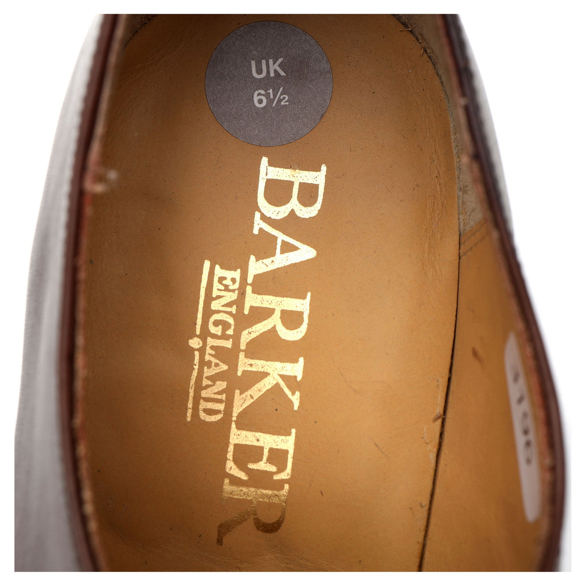 Dark Brown Leather Derby UK 6.5 E