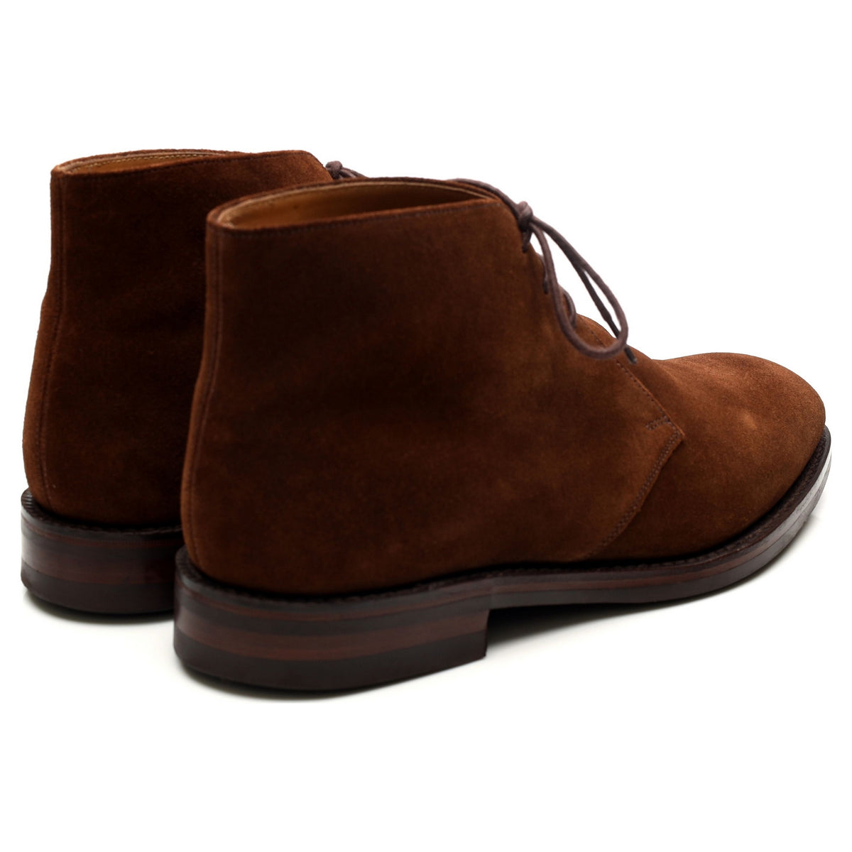 1880 &#39;Kempton&#39; Snuff Brown Suede Chukka Boots UK 8.5 F