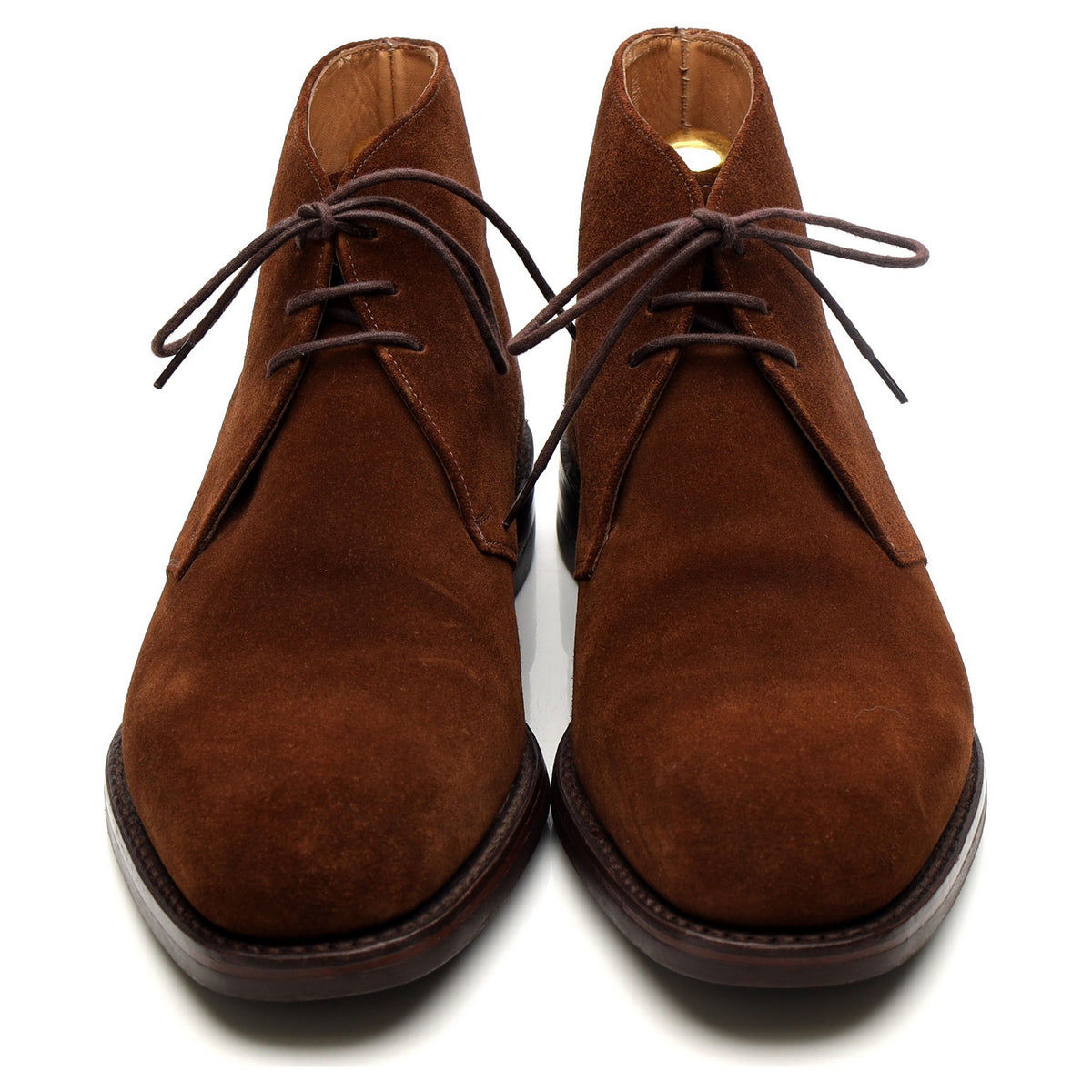 1880 &#39;Kempton&#39; Snuff Brown Suede Chukka Boots UK 8.5 F