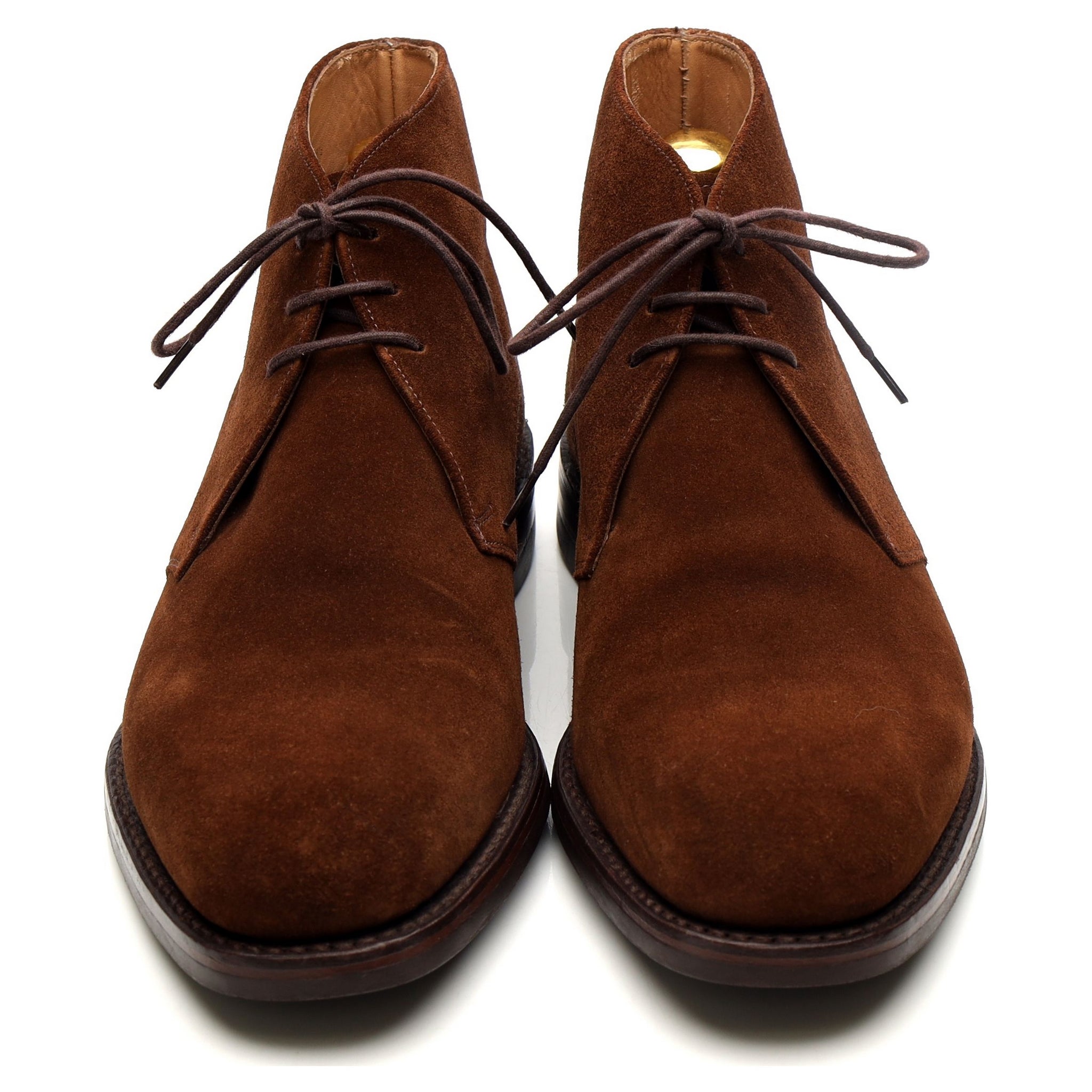 1880 Kempton Snuff Brown Suede Chukka Boots UK 8.5 F Abbot s Shoes