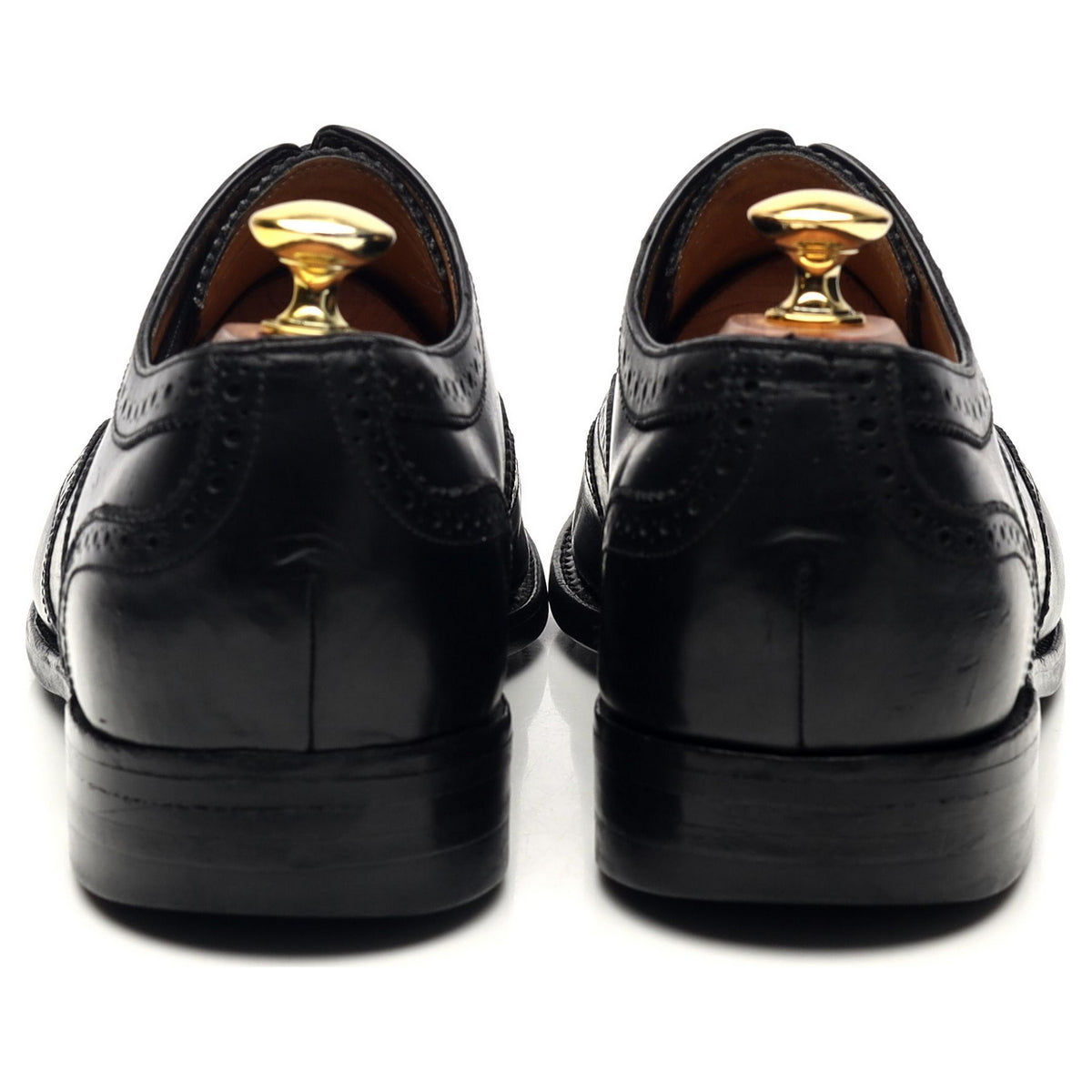 Kokos &#39;Carnaby&#39; Black Leather Oxford Brogues UK 8.5 F