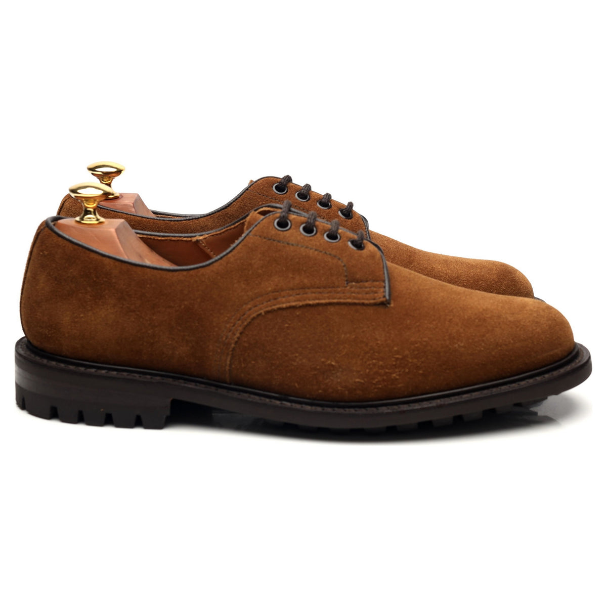 &#39;Daniel&#39; Snuff Brown Suede Derby UK 9