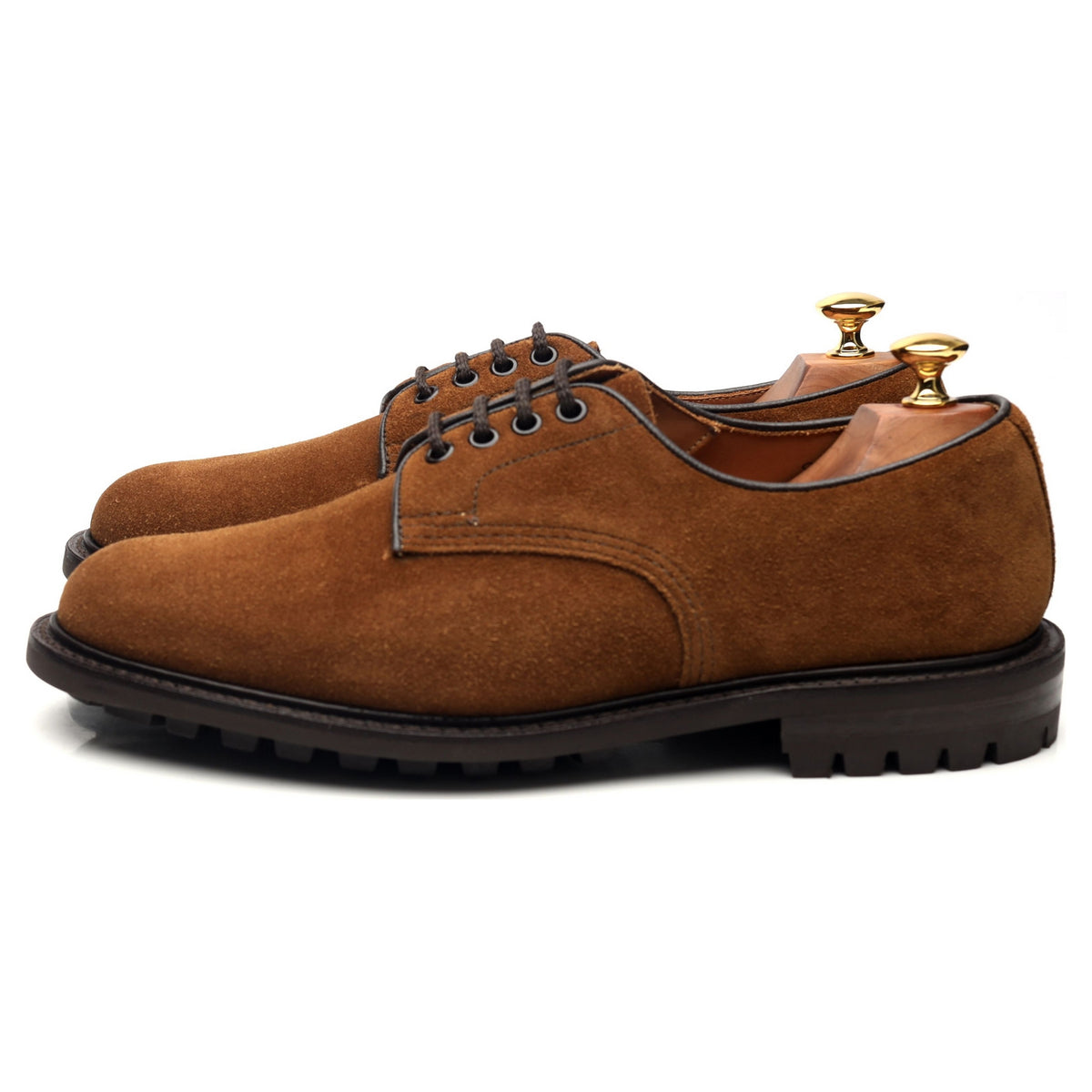 &#39;Daniel&#39; Snuff Brown Suede Derby UK 9