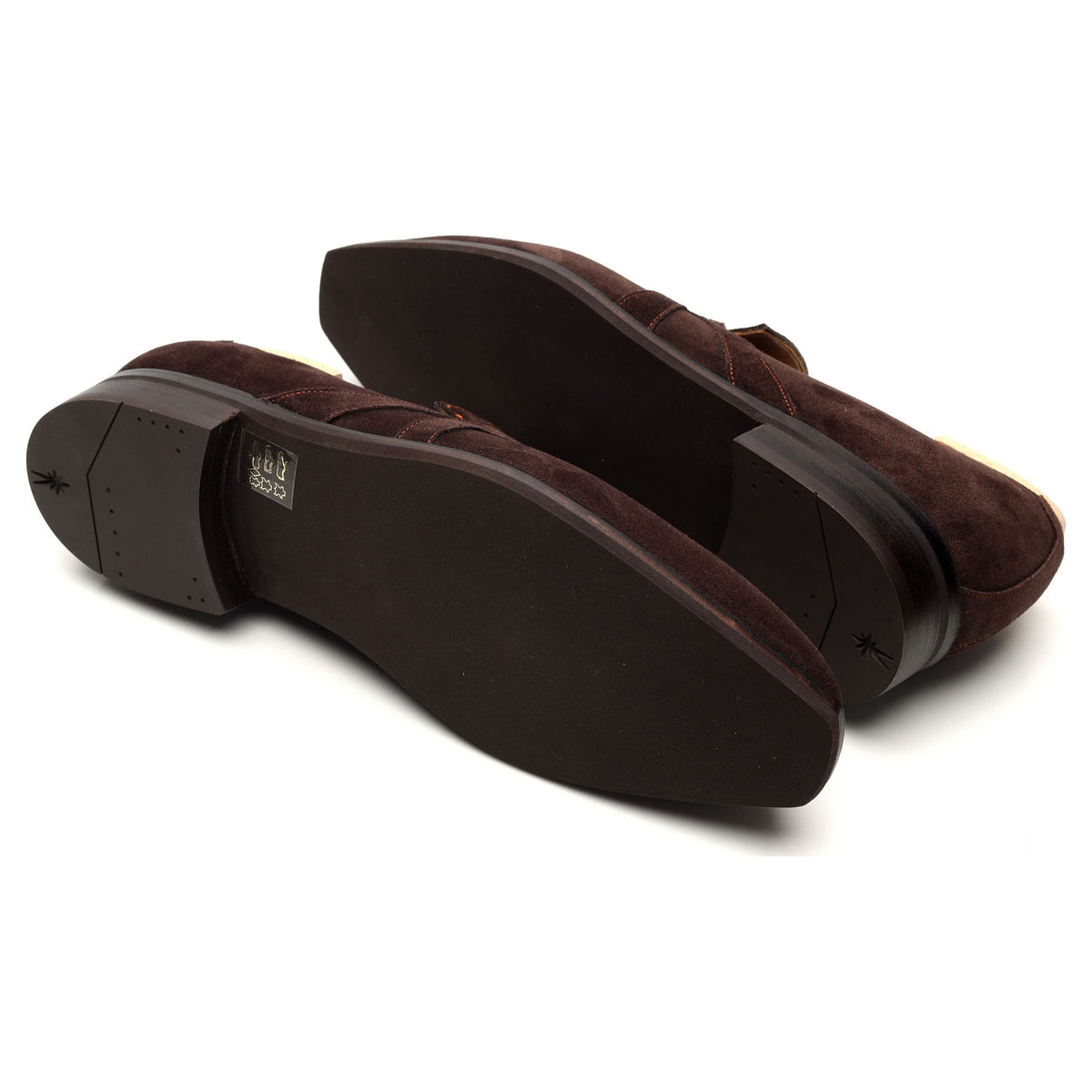 &#39;Rascaille&#39; Dark Brown Suede Loafers UK 7.5 E