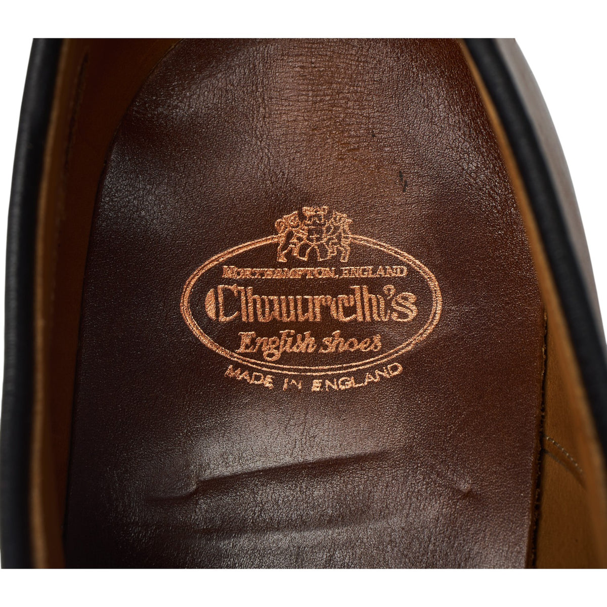 'Chatsworth' Tan Brown Leather Oxford Brogues UK 10 G