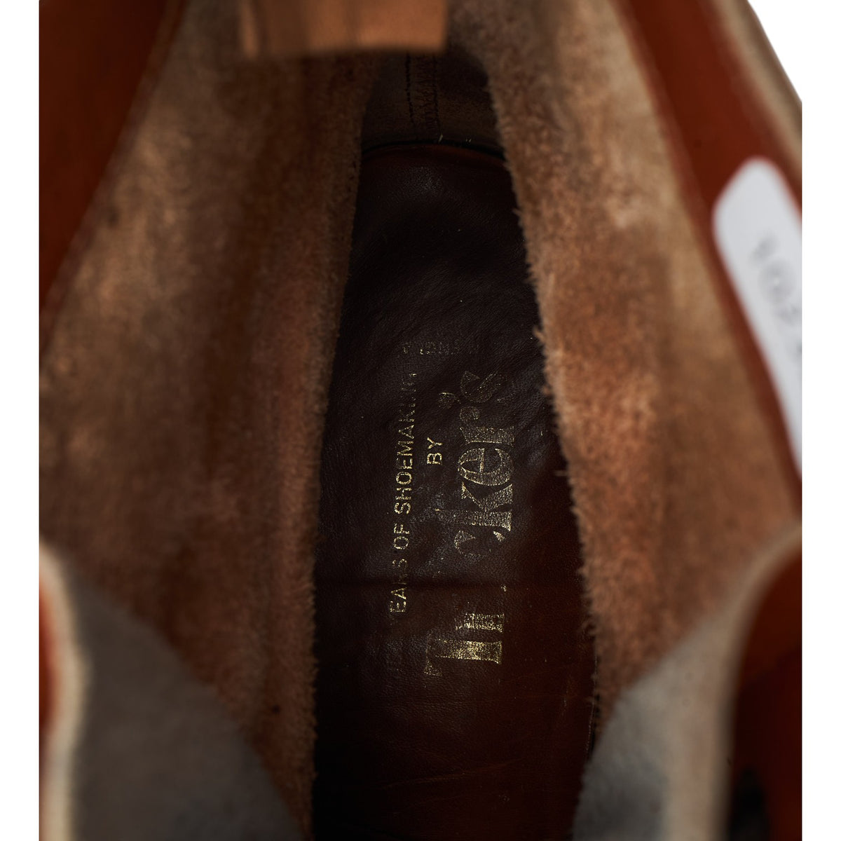 Tan Brown Leather Boots UK 10