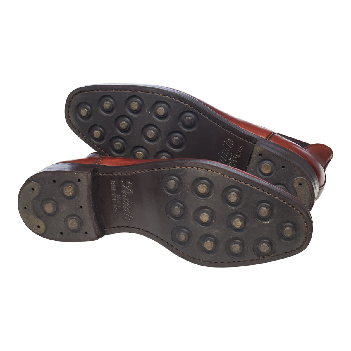 'Chelsea' Tan Brown Leather Chelsea Boots UK 6 E