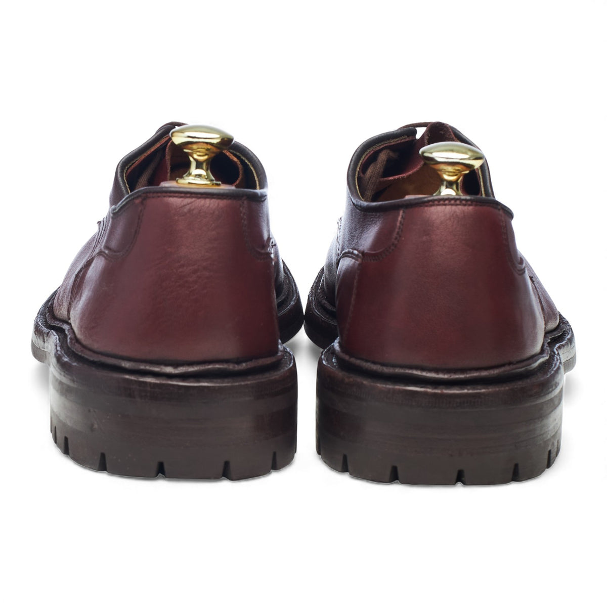 'Matlock' Burgundy Leather Derby UK 8