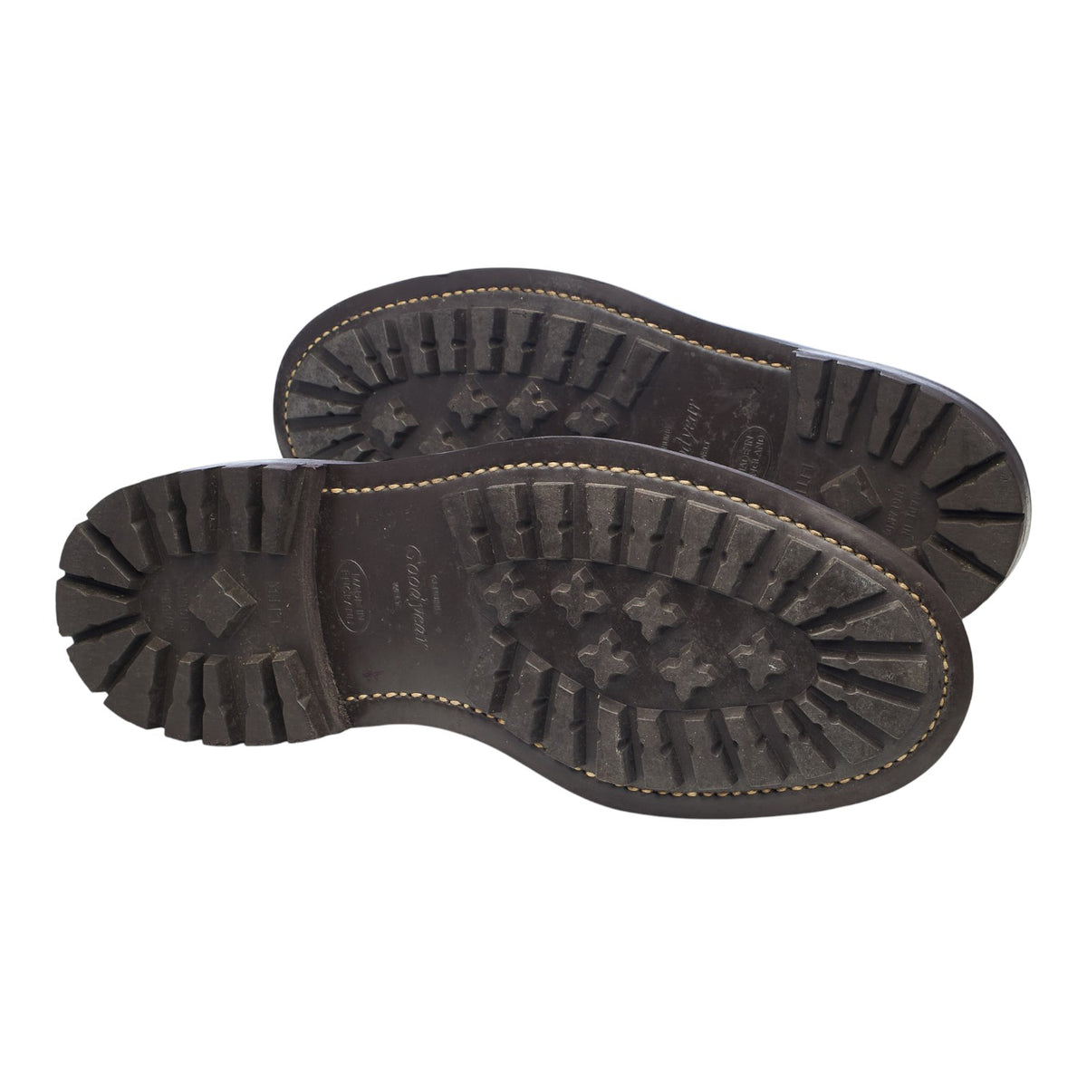 'Matlock' Burgundy Leather Derby UK 8