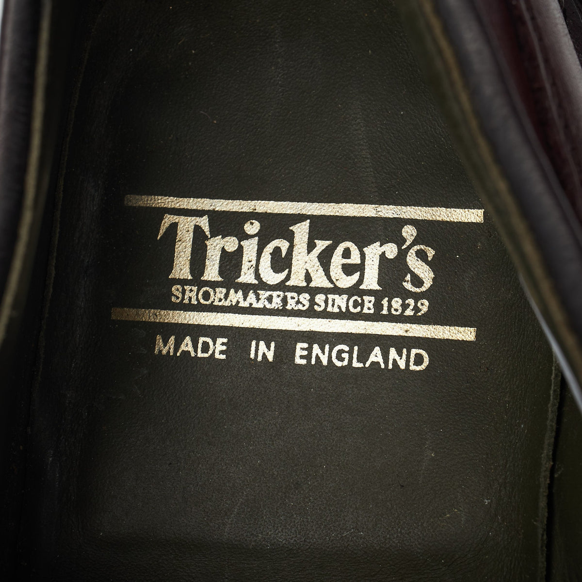 'Matlock' Burgundy Leather Derby UK 8