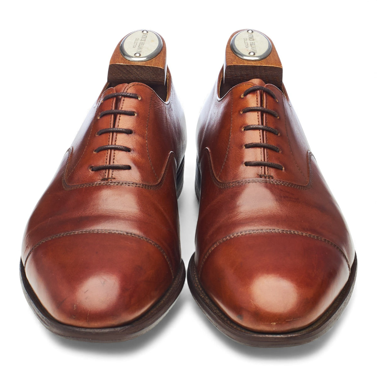 'Bedford' Brown Leather Oxford UK 8.5 G