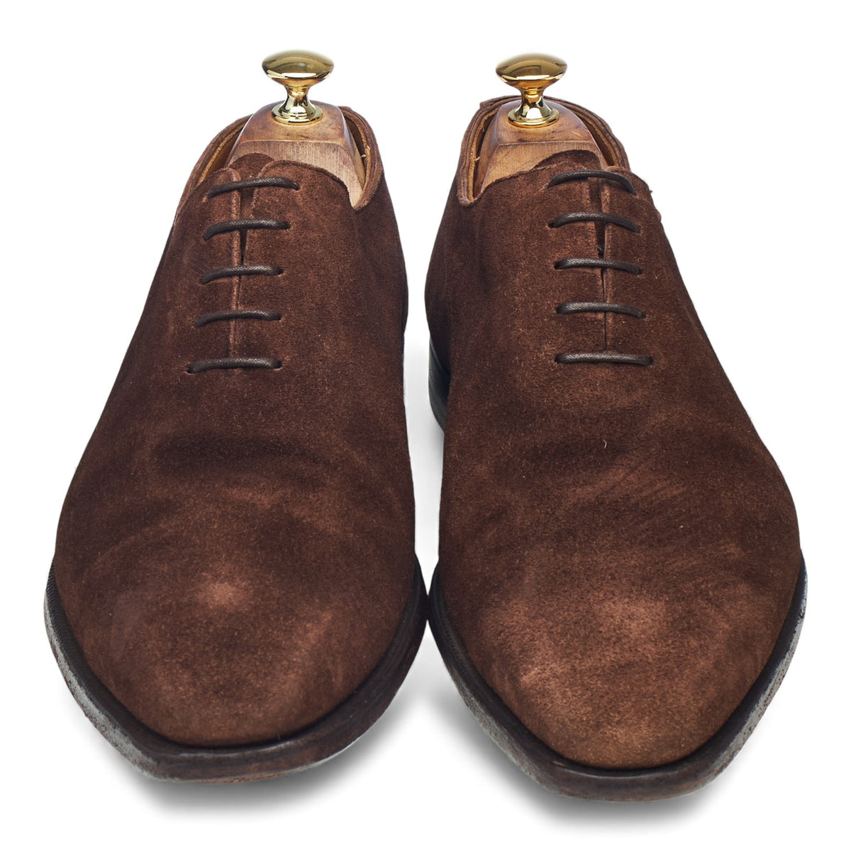 'Alex' Brown Suede Wholecut Oxford UK 10 E